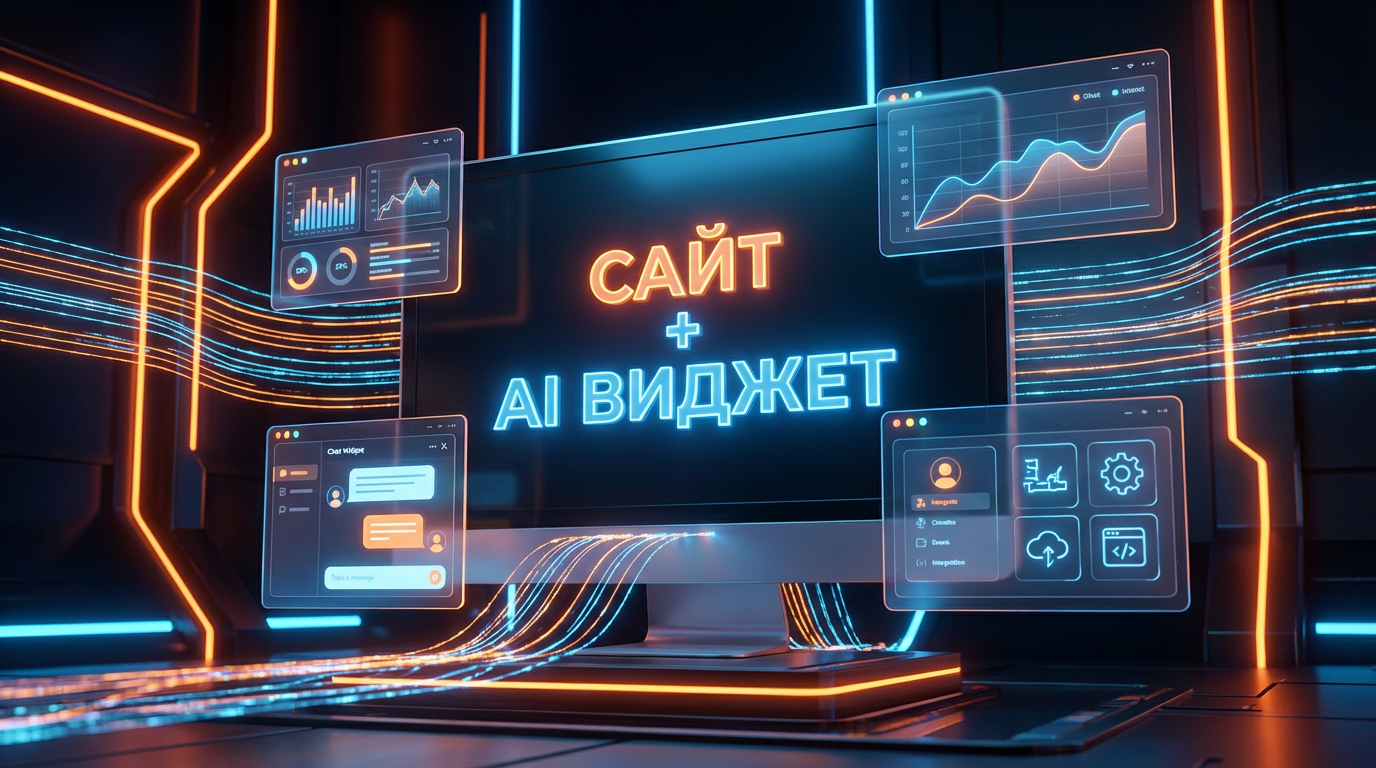 Комплексное решение: сайт + AI-виджет